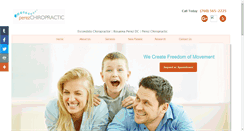 Desktop Screenshot of drperezchiropractic.com